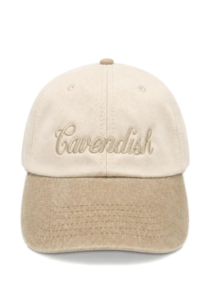 Cavendish two-tone baseball cap - Neutrals