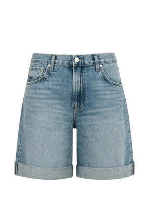 TWP faded turn-up shorts - Blue
