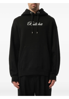 Mastermind Japan skull-print drawstring hoodie - Black