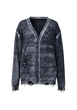 R13 distressed cardigan - Black
