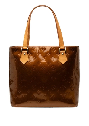 Louis Vuitton Pre-Owned 2000 Monogram Vernis Houston tote bag - Brown