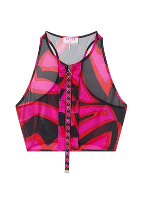 PUCCI zip-up top - Pink
