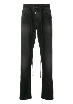 Off-White straight cut jeans - Black