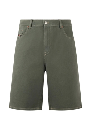 Diesel knee-length denim shorts - Green