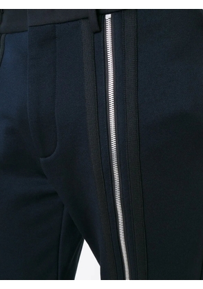 Juun.J zipped-detail track pants - Black