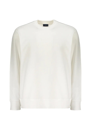 Paul & Shark logo-embroidered sweatshirt - White