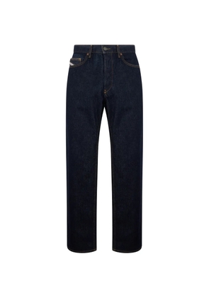 Diesel high-waisted straight-leg jeans - Blue