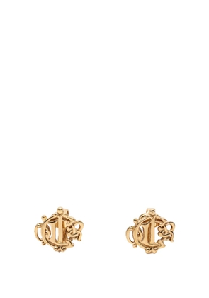 Christian Dior Pre-Owned 20th Century Gold Plated Logo Clip On Earrings costume earrings