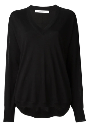 Givenchy slit sleeves sweater - Black