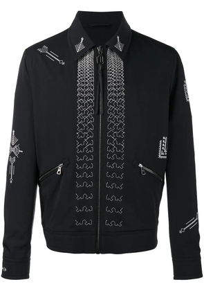 Lanvin arrow stitch jacket - Blue