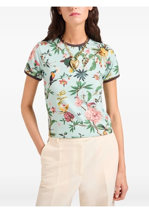 La DoubleJ the Cu-Tee crop - Blue