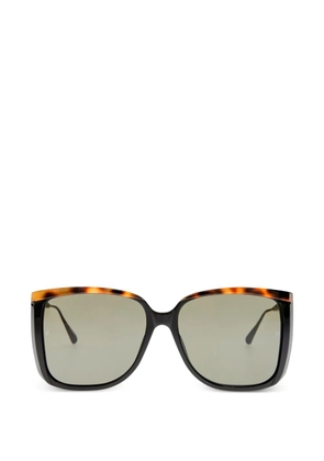 Linda Farrow square-frame sunglasses - Black