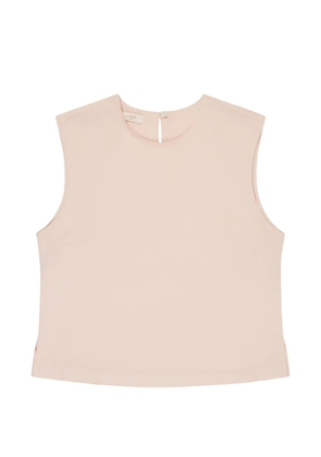 Glanshirt crew-neck blouse - Pink
