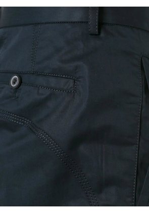 Lanvin belt-loop tapered trousers - Blue