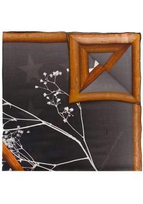 Givenchy baby's breath printed scarf - Multicolour
