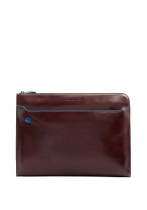 PIQUADRO stow-away handles laptop bag - Brown