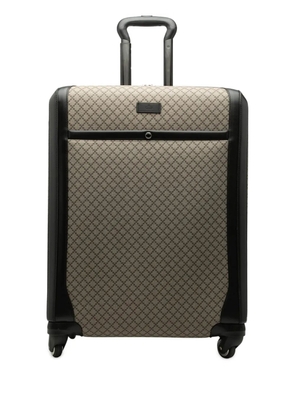 Gucci Pre-Owned 2000-2015 Diamante Coated Canvas Trolley travel bag - Black