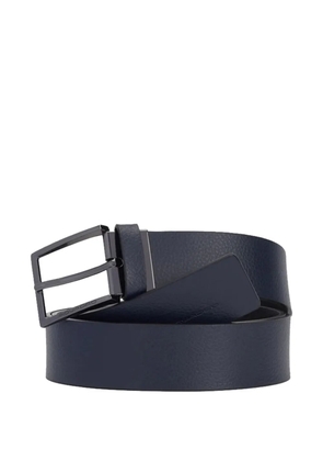 PIQUADRO leather belt - Blue