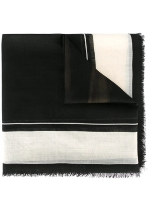 Givenchy rottweiler printed scarf - Black