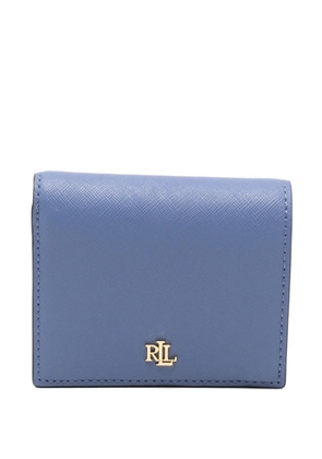 Lauren Ralph Lauren logo-plaque wallet - Blue