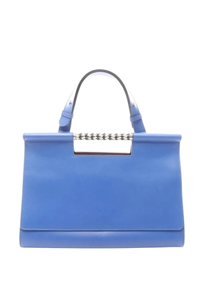 Bvlgari Pre-Owned 2010-2026 Leather Serpenti Scaglie tote bag - Blue