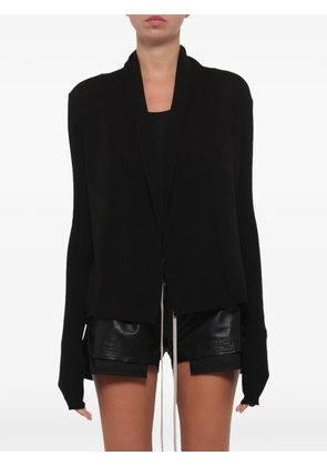 Rick Owens Naska asymmetrical cardigan - Black