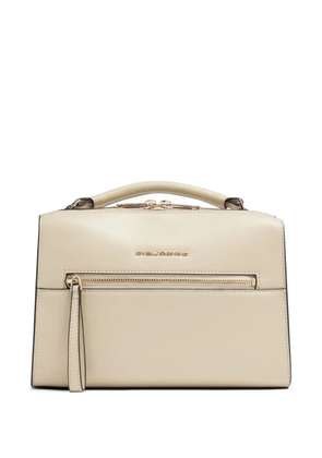 PIQUADRO leather iPad® mini bag - Neutrals