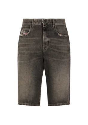 Diesel distressed denim shorts - Grey