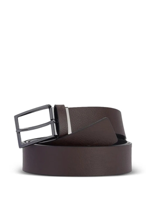 PIQUADRO leather belt - Black