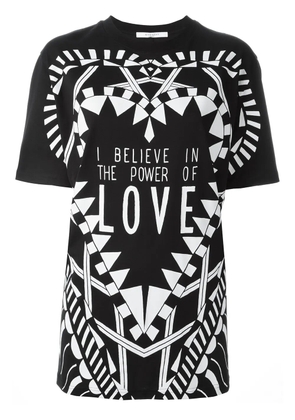 Givenchy I Believe in the Power of Love T-shirt - Black