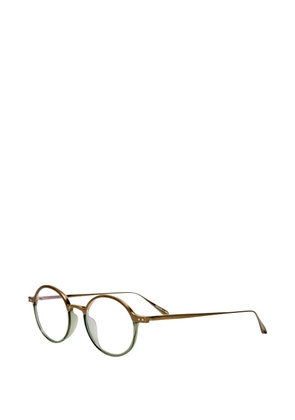 Linda Farrow round-frame glasses - Brown