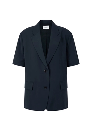 TOMBOY short-sleeve oversized jacket - Blue