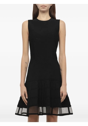 Alexander McQueen sleeveless knit dress - Black