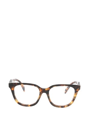 Prada Eyewear tortoiseshell-effect square-frame glasses - Brown