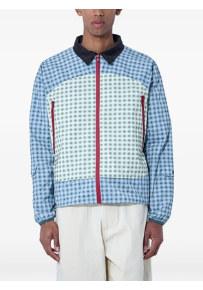 Metalwood Studio Double Plaid jacket - Blue