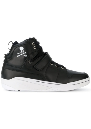 Mastermind Japan skull print hi-tops - Black