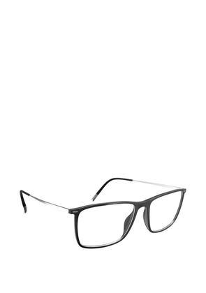Silhouette Illusion Lite rectangle-frame glasses - Black