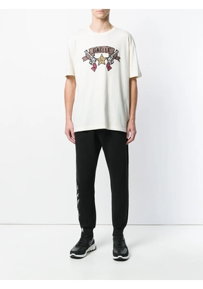Gaelle Bonheur drawstring track pants - Black