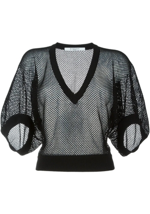 Givenchy fishnet sweater - Black