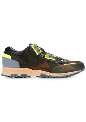 Lanvin paneled sneakers - Green