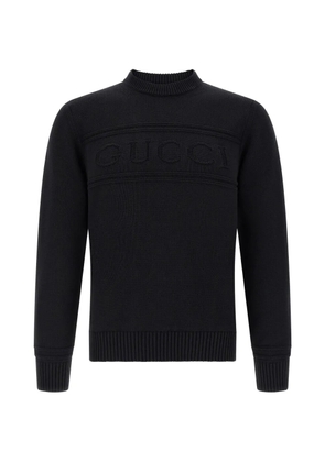 Gucci intarsia-knit sweater - Black