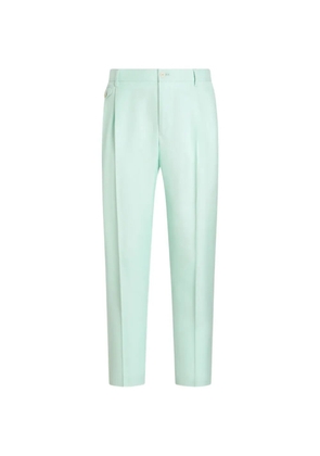 Dolce & Gabbana viscose trousers - Blue