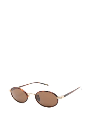 Chimi Lea oval-frame sunglasses - Brown