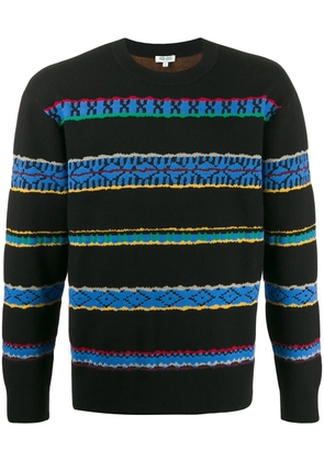 Kenzo peruvian stripes jumper - Black