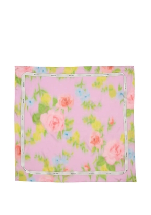 Marc Jacobs floral-print scarf - Pink