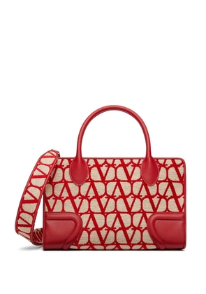 Valentino Garavani Le Quatrieme Toile Iconographe small shopping bag - Red