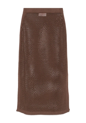 MC2 Saint Barth Darline midi skirt - Brown