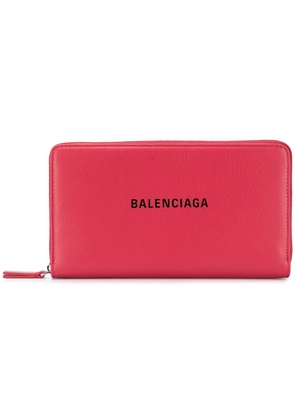 Balenciaga Everyday zip continental wallet - Red