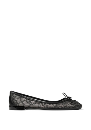 Jimmy Choo Scarlett lace ballet flats - Black