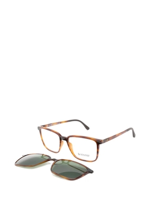 S2S Biarritz tortoiseshell-effect glasses - Brown